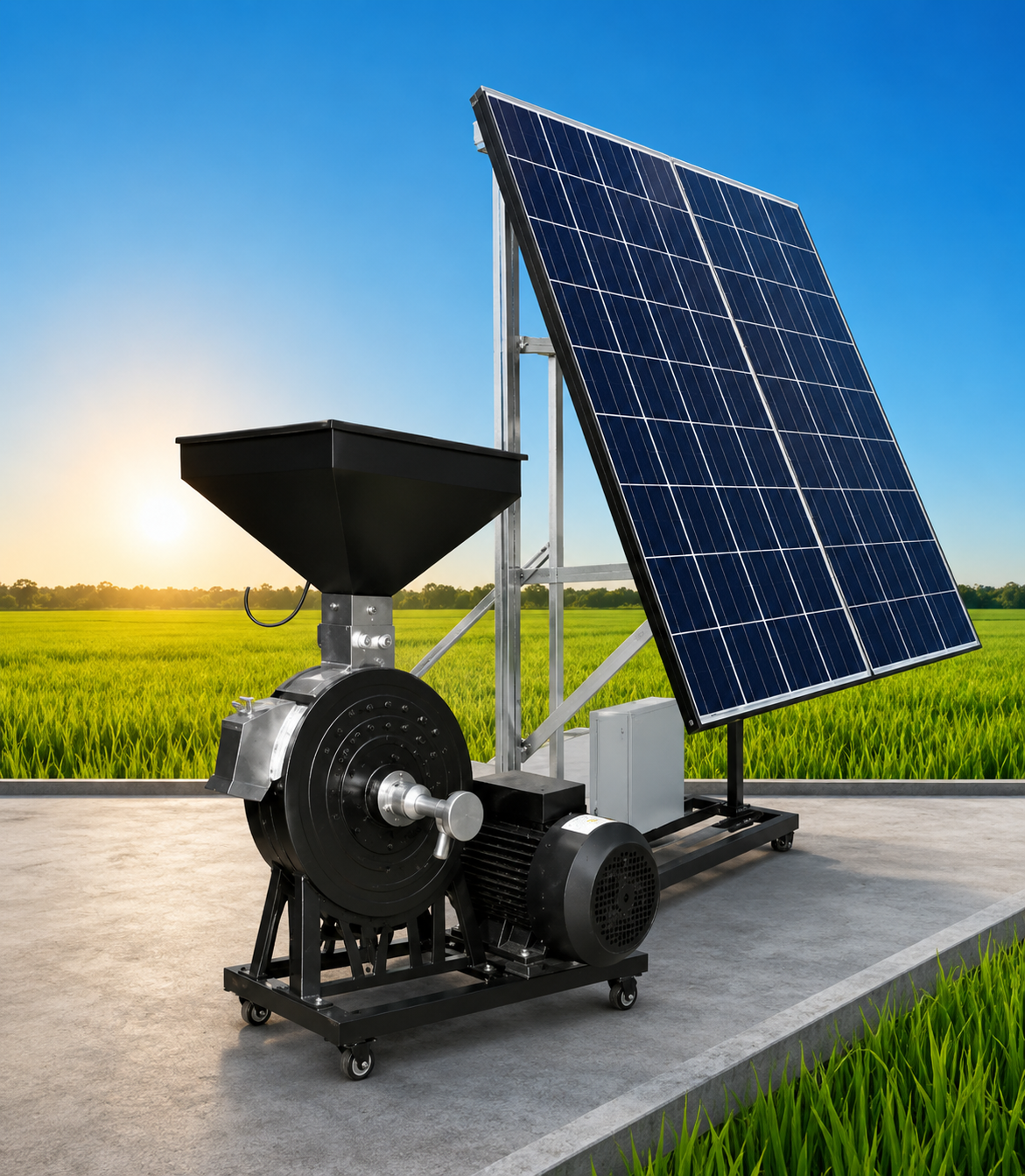 Solar Atta Chakki