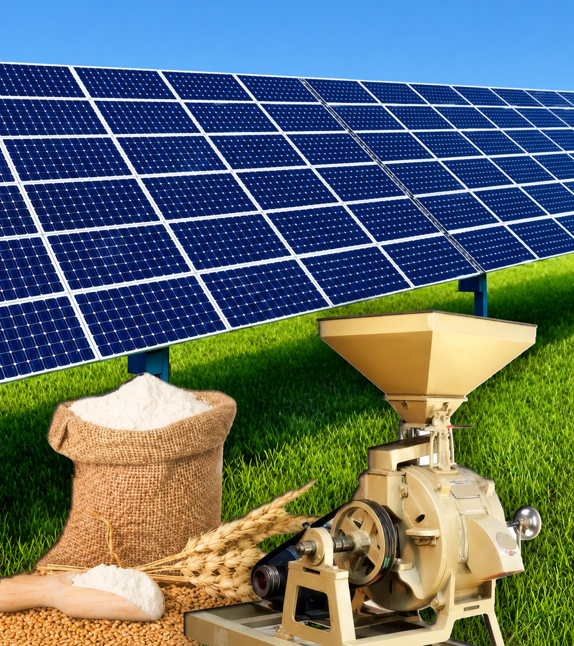 Solar Atta Chakki