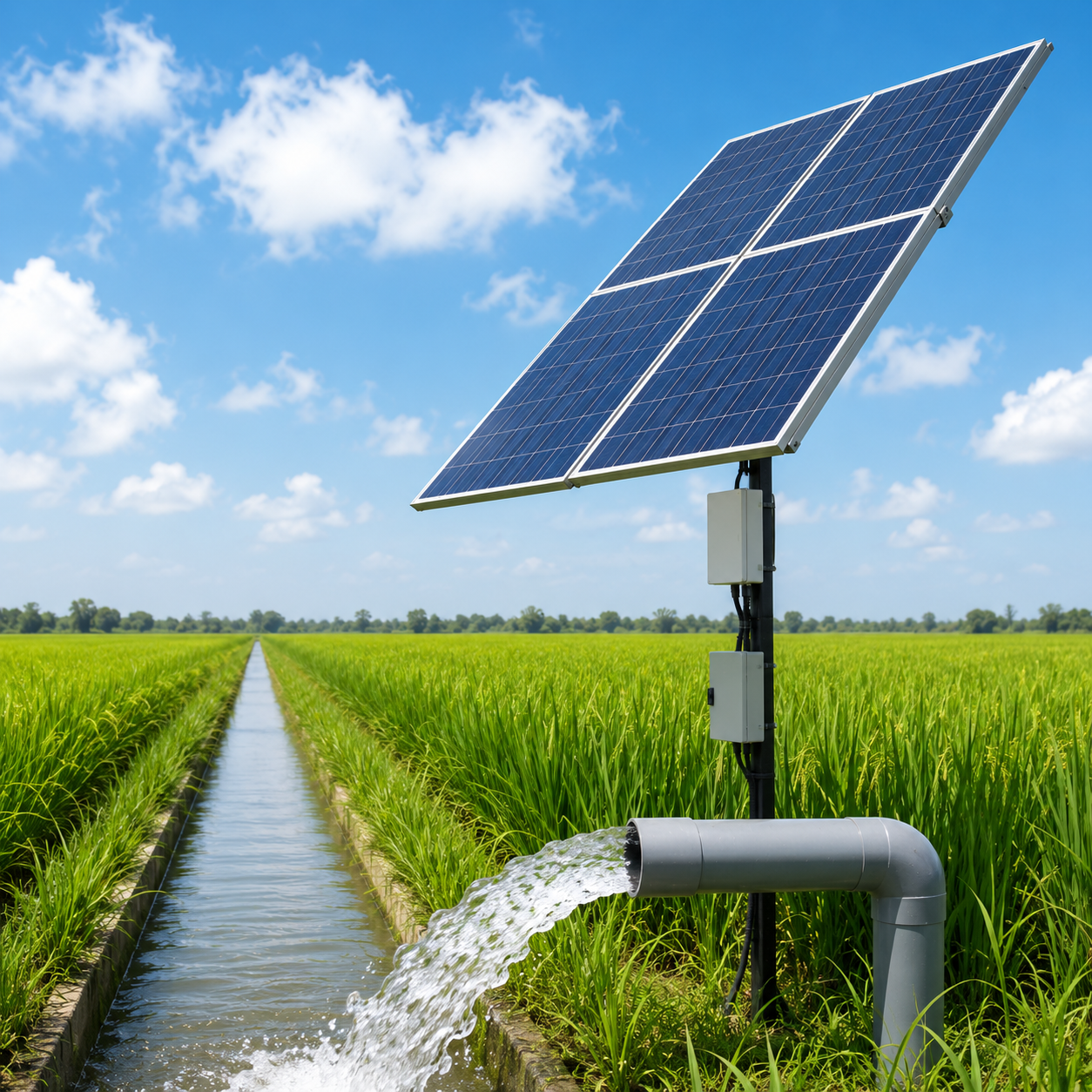 Solar Submersible Pump