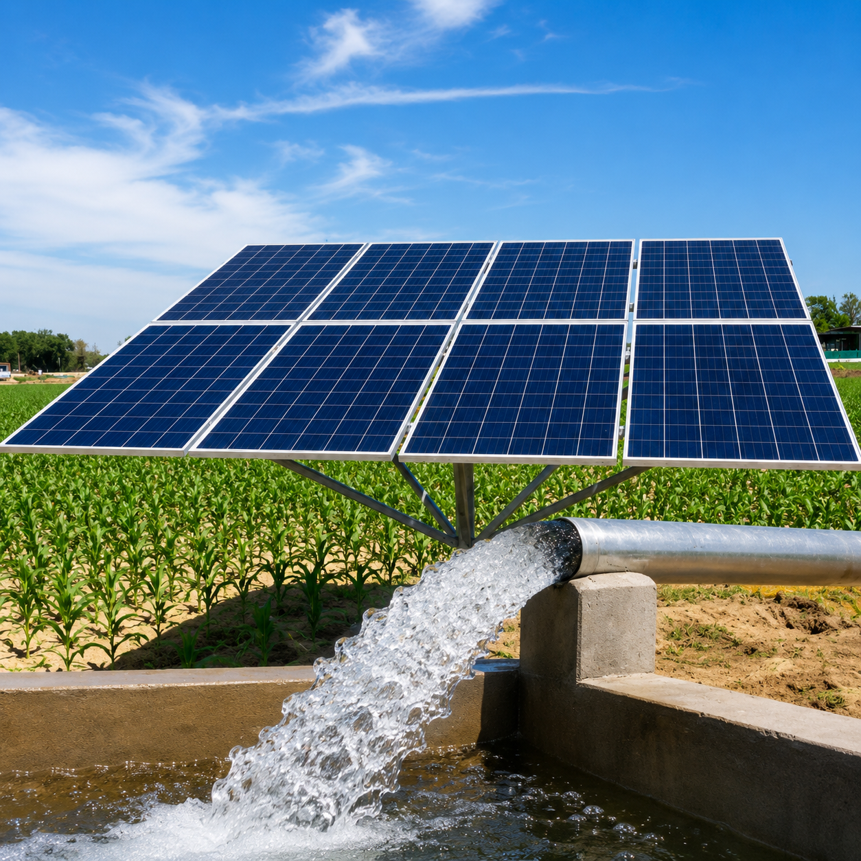 Solar Submersible Pump